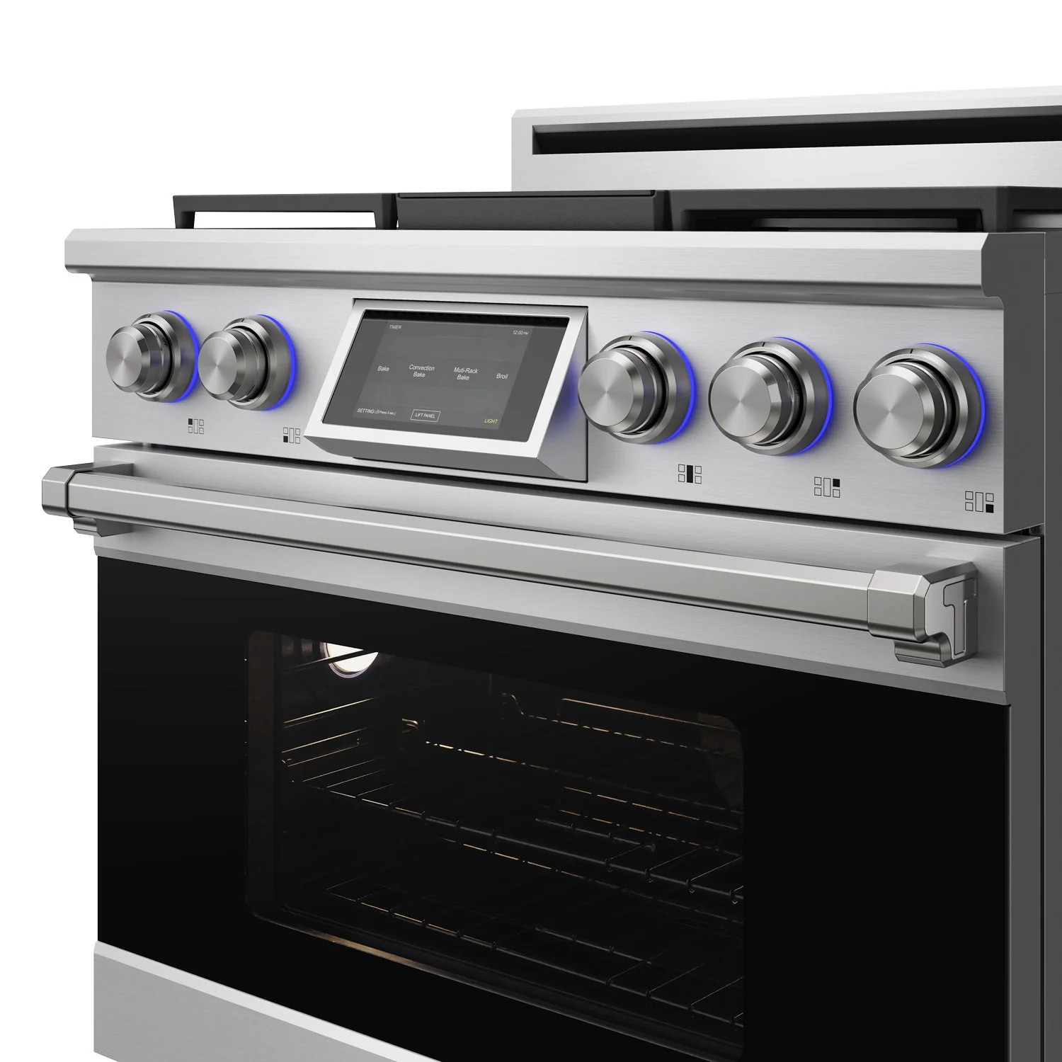 Thor Kitchen Stainless Steel 36" Dual Fuel Range (6.0 cu ft)- XRD36E - Image 5