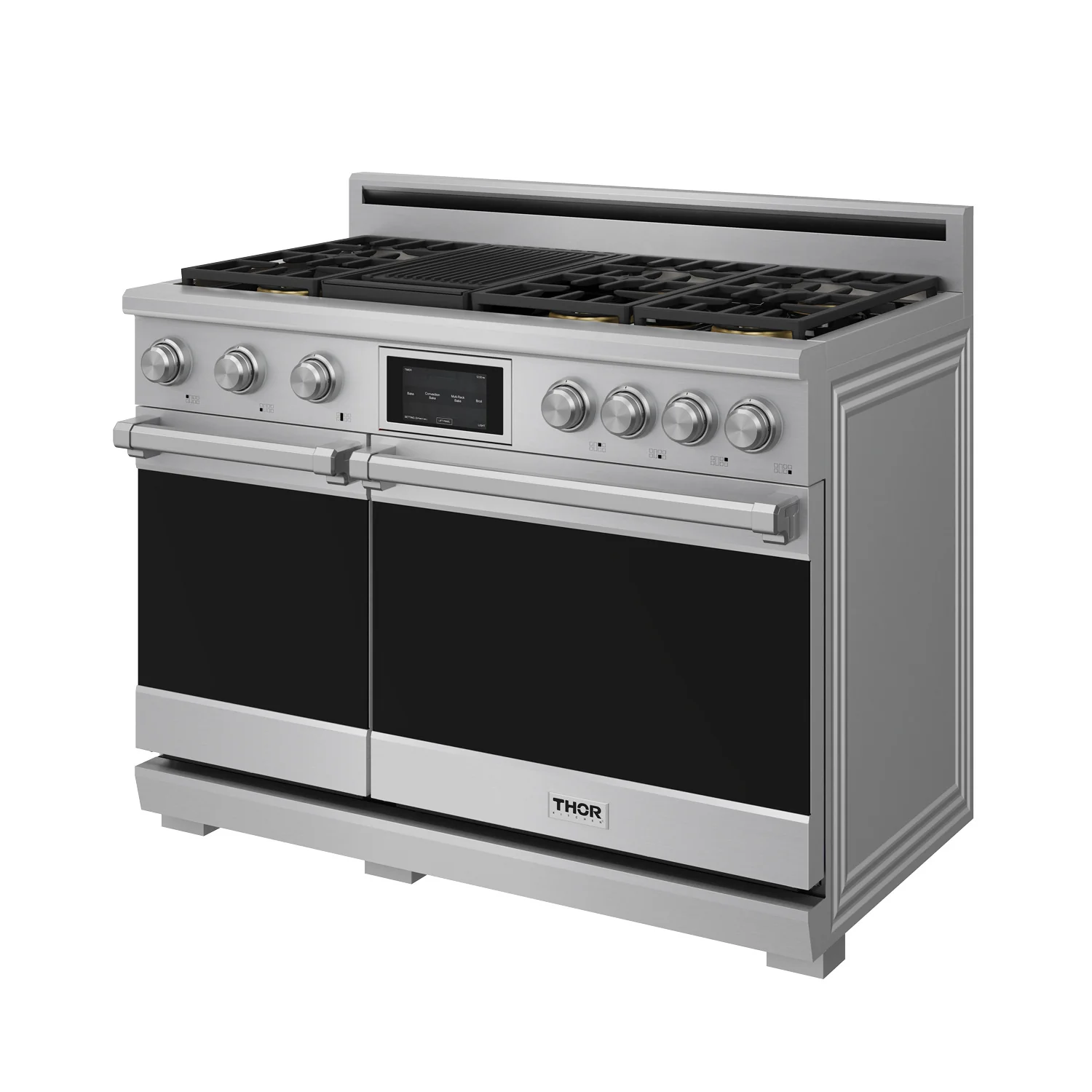 Thor Kitchen Stainless Steel 48" Dual Fuel Range (7.6 cu ft)- XRD48E - Image 2