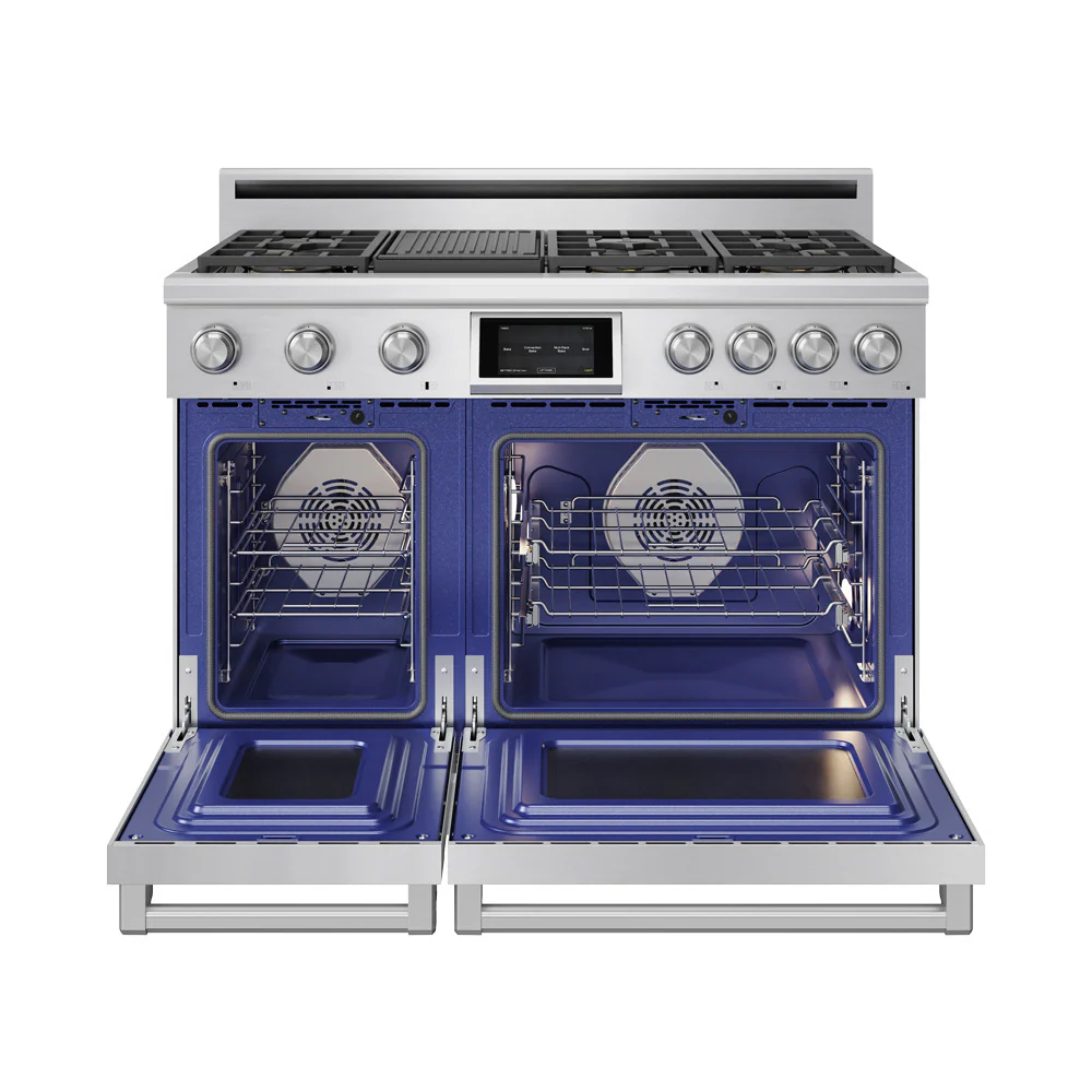Thor Kitchen Stainless Steel 48" Dual Fuel Range (7.6 cu ft)- XRD48E - Image 3
