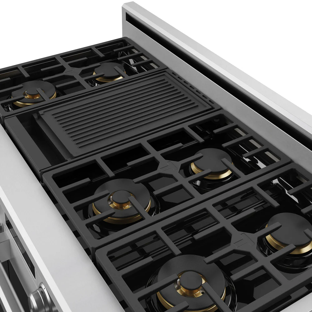 Thor Kitchen Stainless Steel 48" Dual Fuel Range (7.6 cu ft)- XRD48E - Image 7
