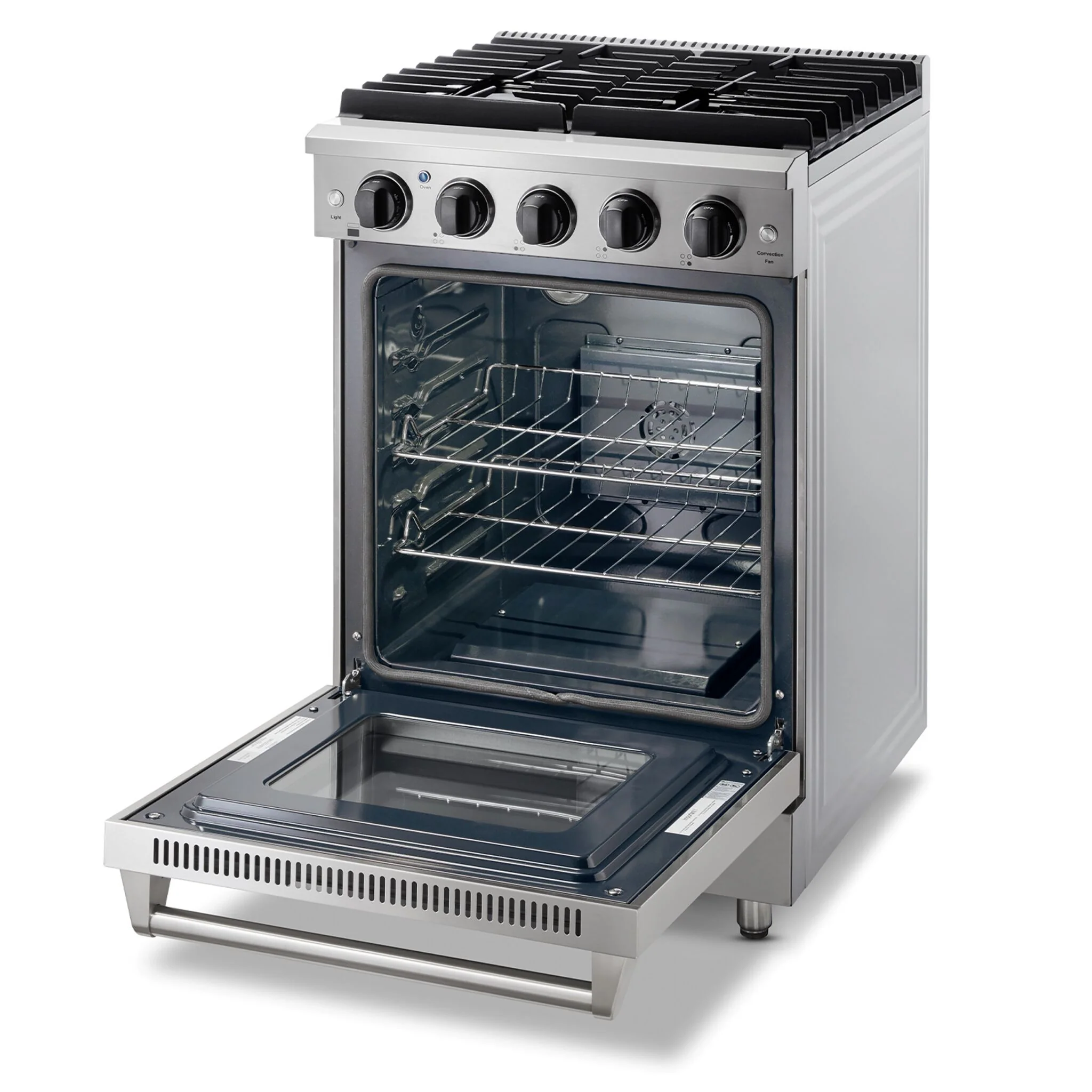 Thor Kitchen Stainless Steel Freestanding Gas Range (3.7 cu.ft.) - LRG2401U - Image 3