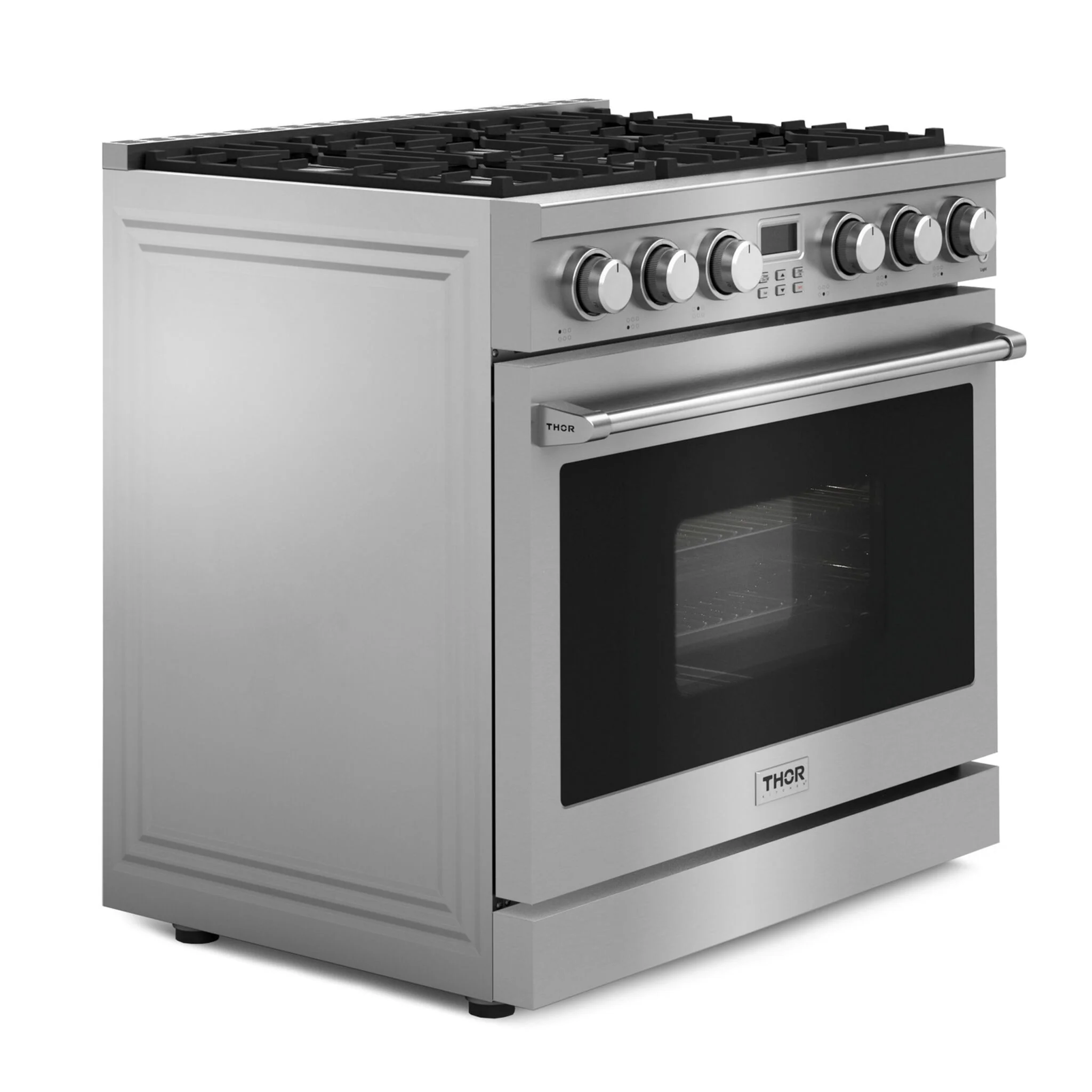 Thor Kitchen Stainless Steel Freestanding Gas Range (6.0 cu.ft.) - ARG36 - Image 3