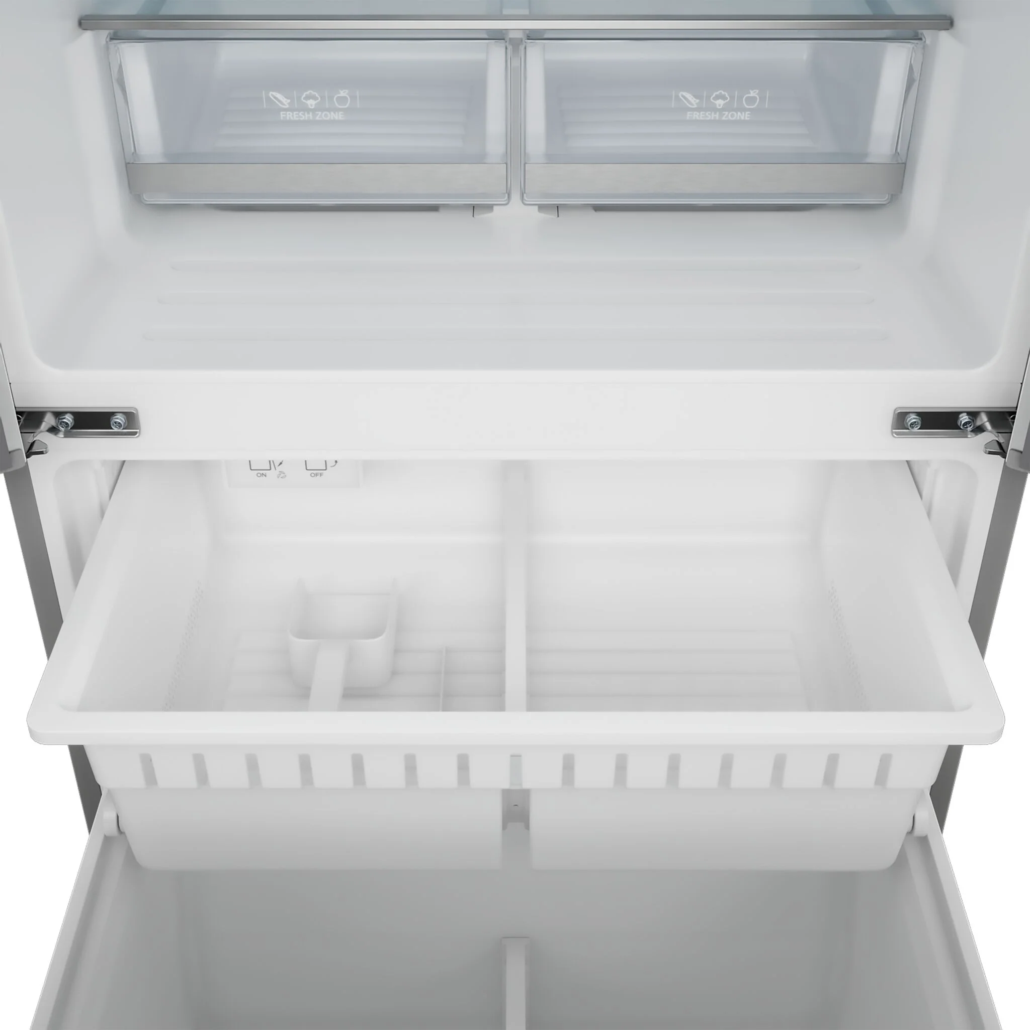 Thor Kitchen - Gordon Ramsay Collection 30" 17.5 Cu. Ft. Stainless Steel Counter-Depth French Door Refrigerator with Ice Maker - RF3017FFD99 - Image 6