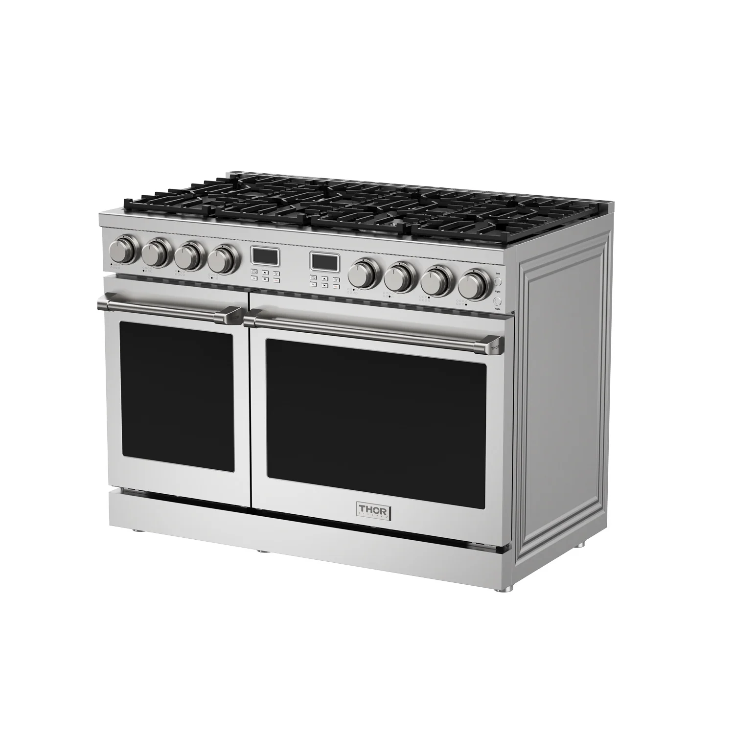 Thor Kitchen Stainless Steel Gas Range - Contemporary Professional (7.6 Cu. Ft.) - ARG48 - Image 2