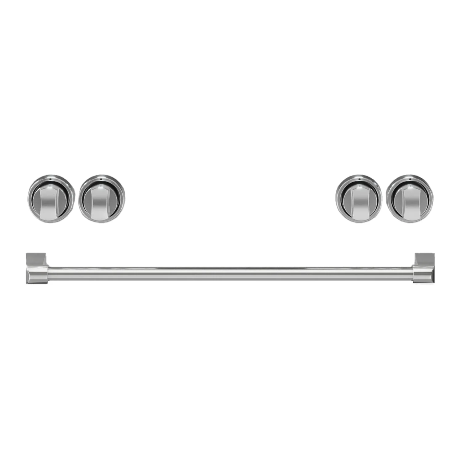 Thor Kitchen Stainless Steel Handle and Knob Kit for 30” Electric Range - CKA-RE30-SS