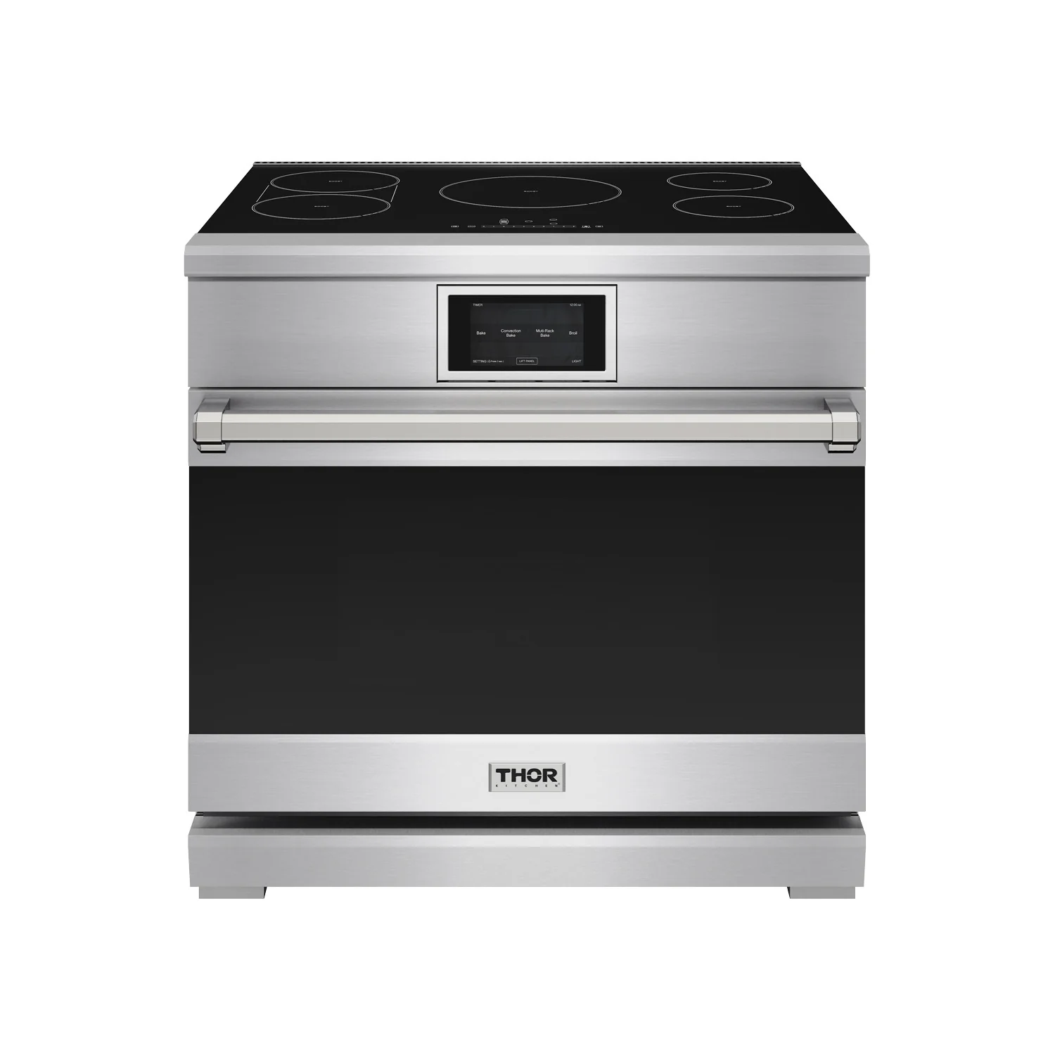 Thor Kitchen Stainless Steel Professional Induction Range (6 Cu. Ft.) - XRI36E