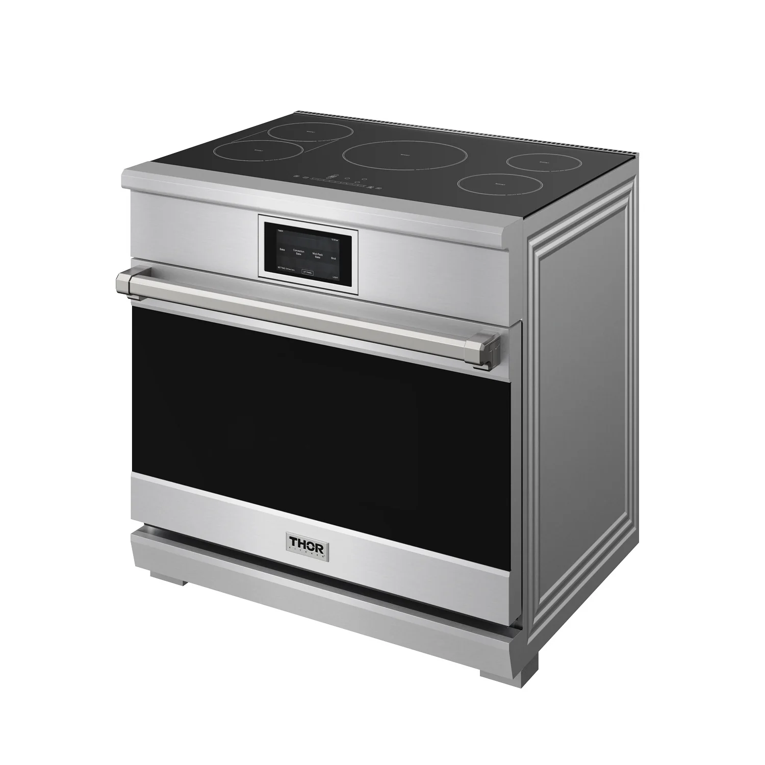 Thor Kitchen Stainless Steel Professional Induction Range (6 Cu. Ft.) - XRI36E - Image 2