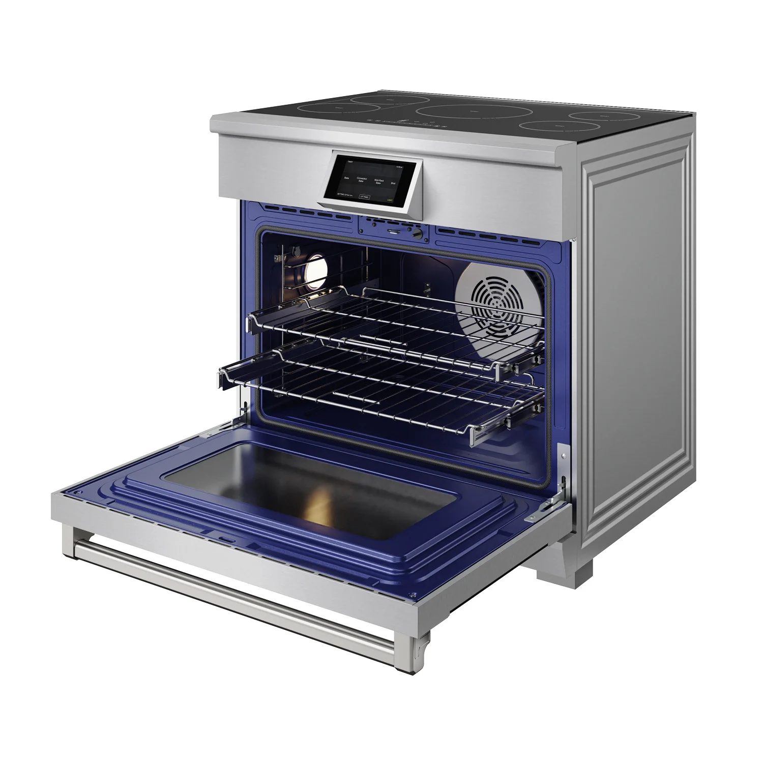 Thor Kitchen Stainless Steel Professional Induction Range (6 Cu. Ft.) - XRI36E - Image 4