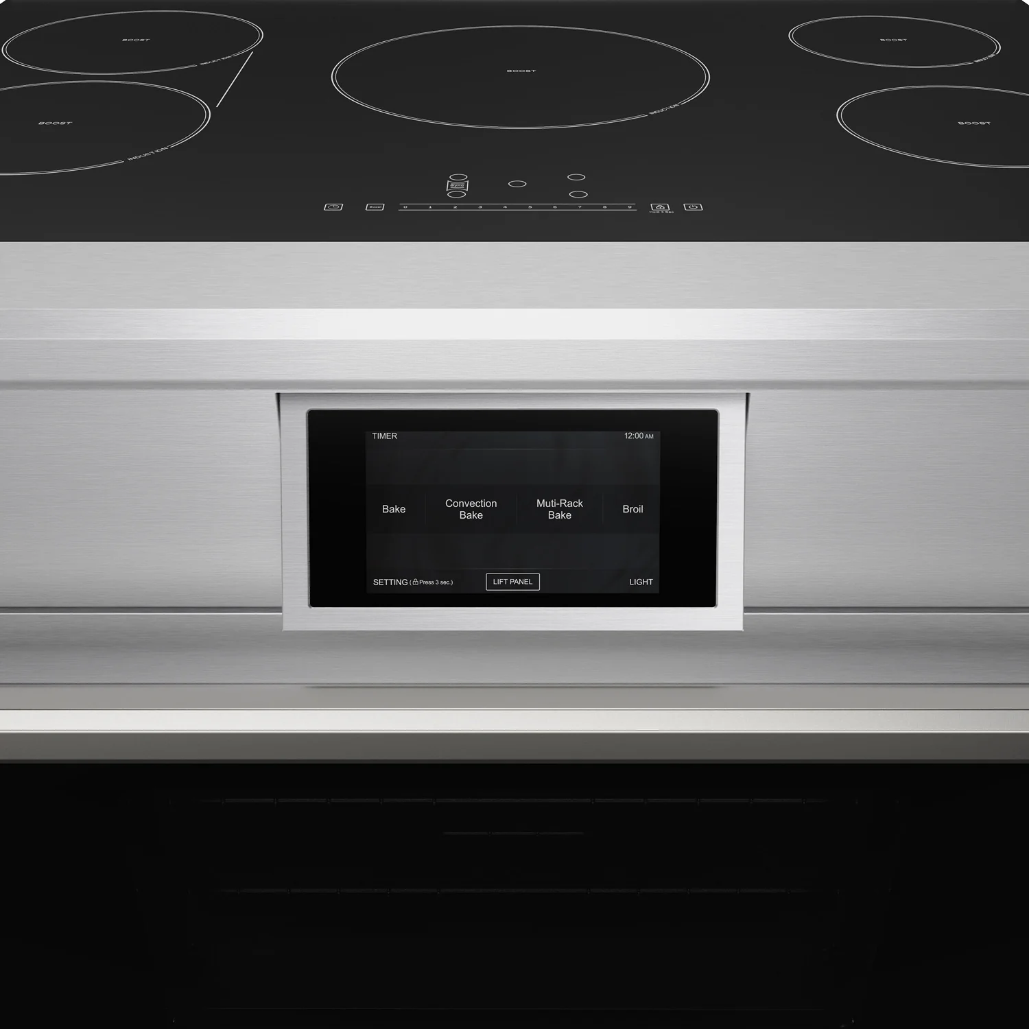 Thor Kitchen Stainless Steel Professional Induction Range (6 Cu. Ft.) - XRI36E - Image 7