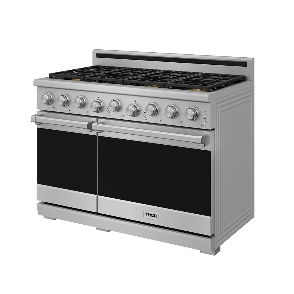 Thor Kitchen Stainless Steel Professional Natural Gas Range ( 7.6 Cu. Ft.) - XRG48E - Image 2