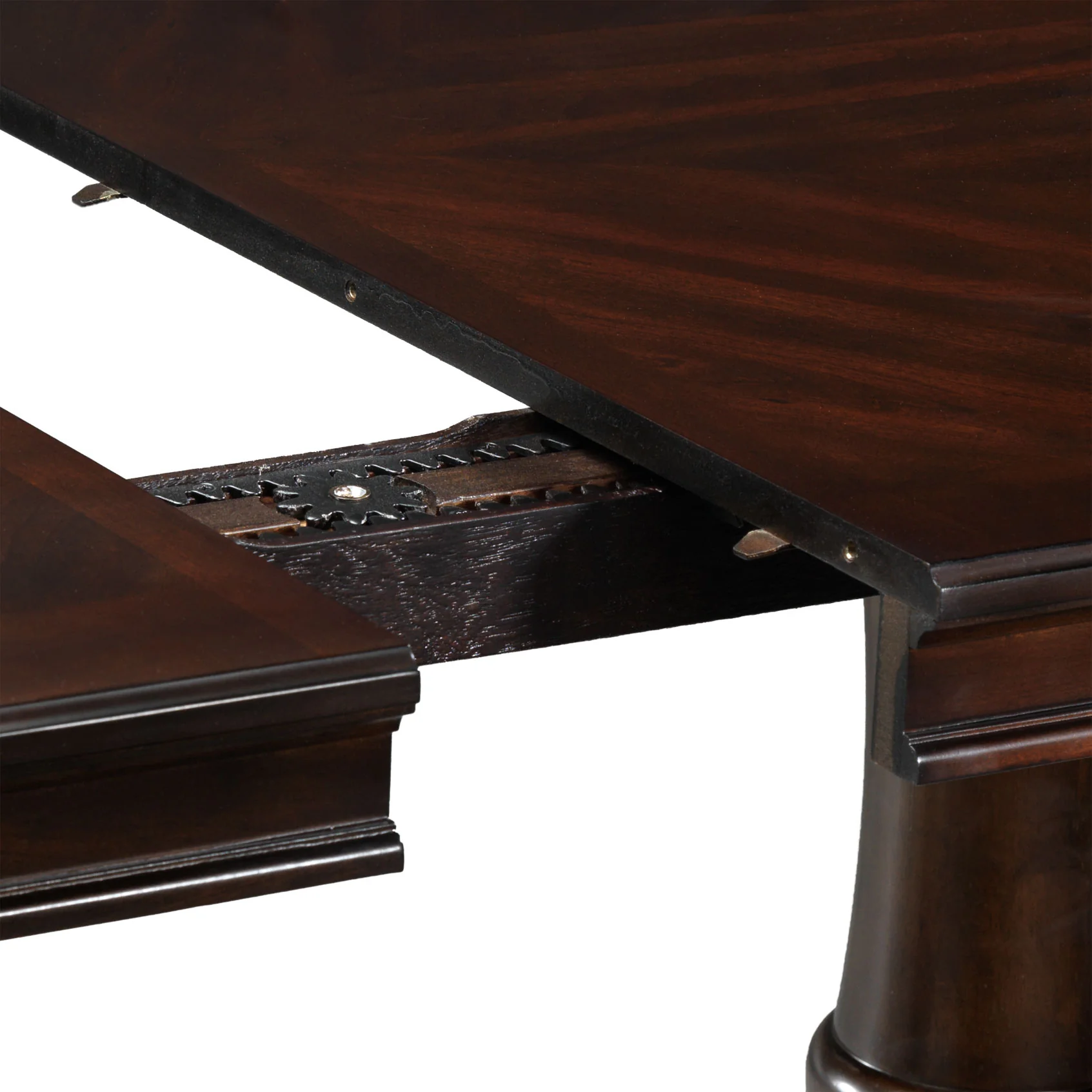 Thoreaux Extendable Dining Table - Dark Cherry - Image 3