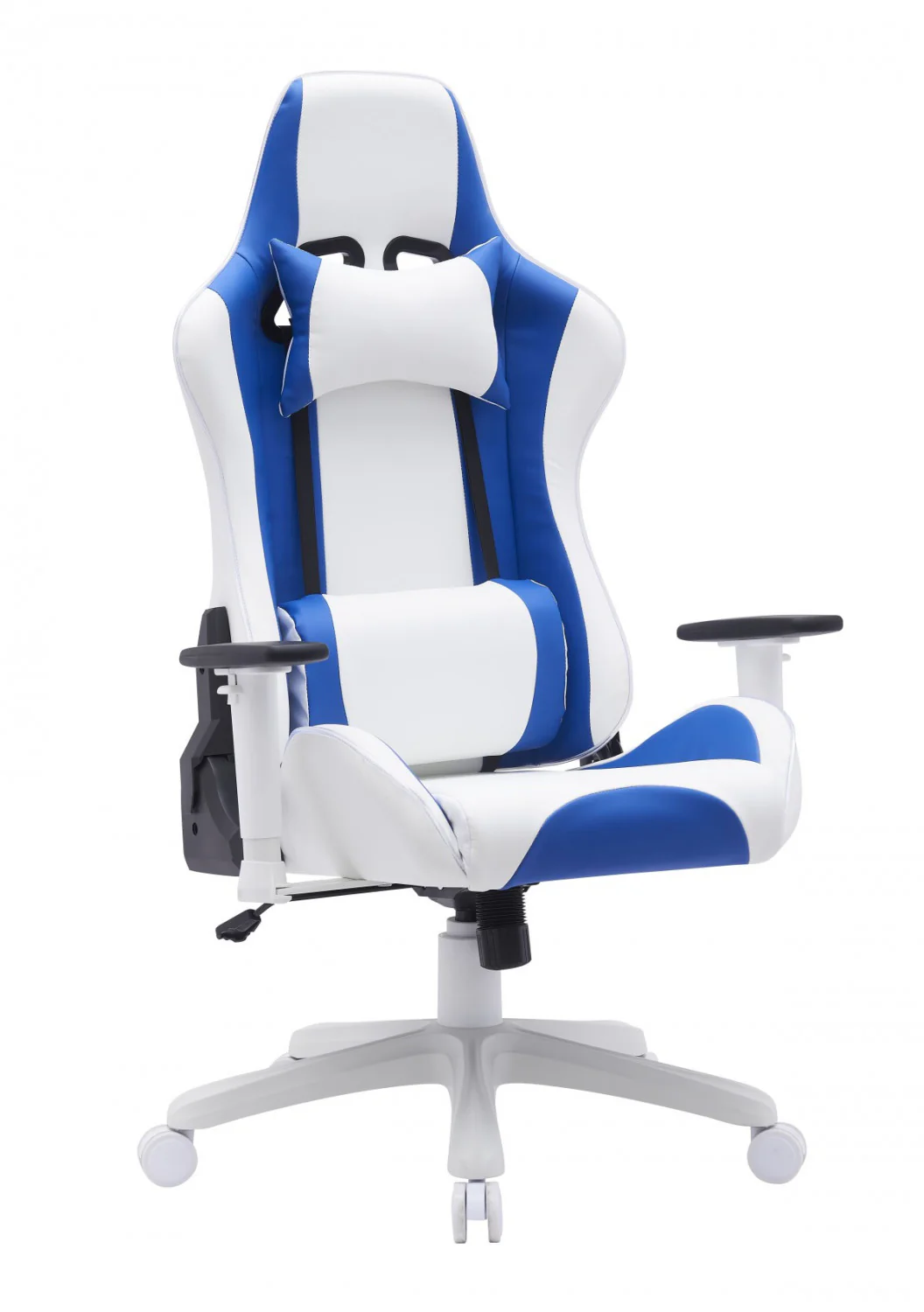 Thrine Gaming Chair - White/Blue - Image 2