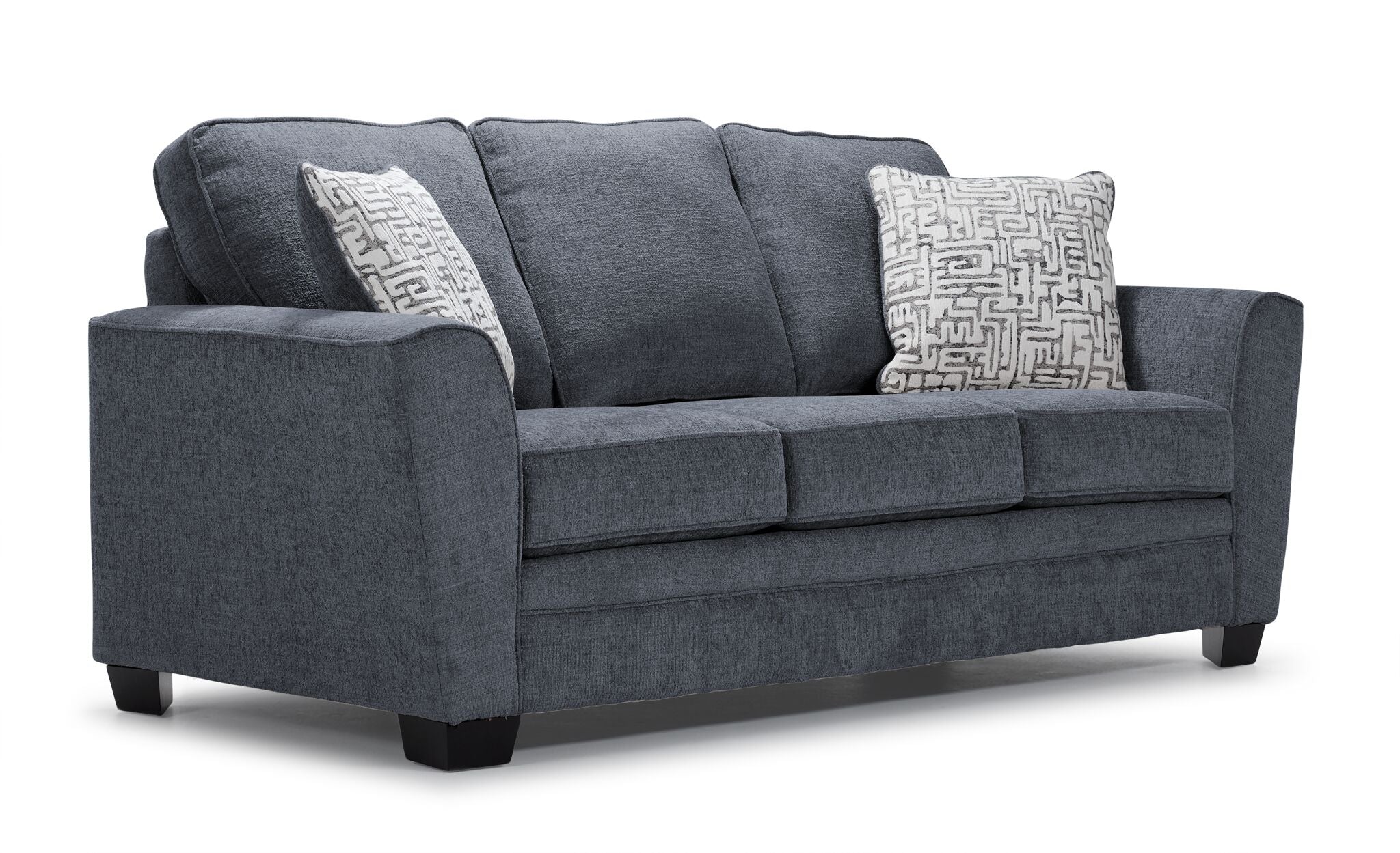 Tilley Sofa and Chair Set - Charcoal - Image 2