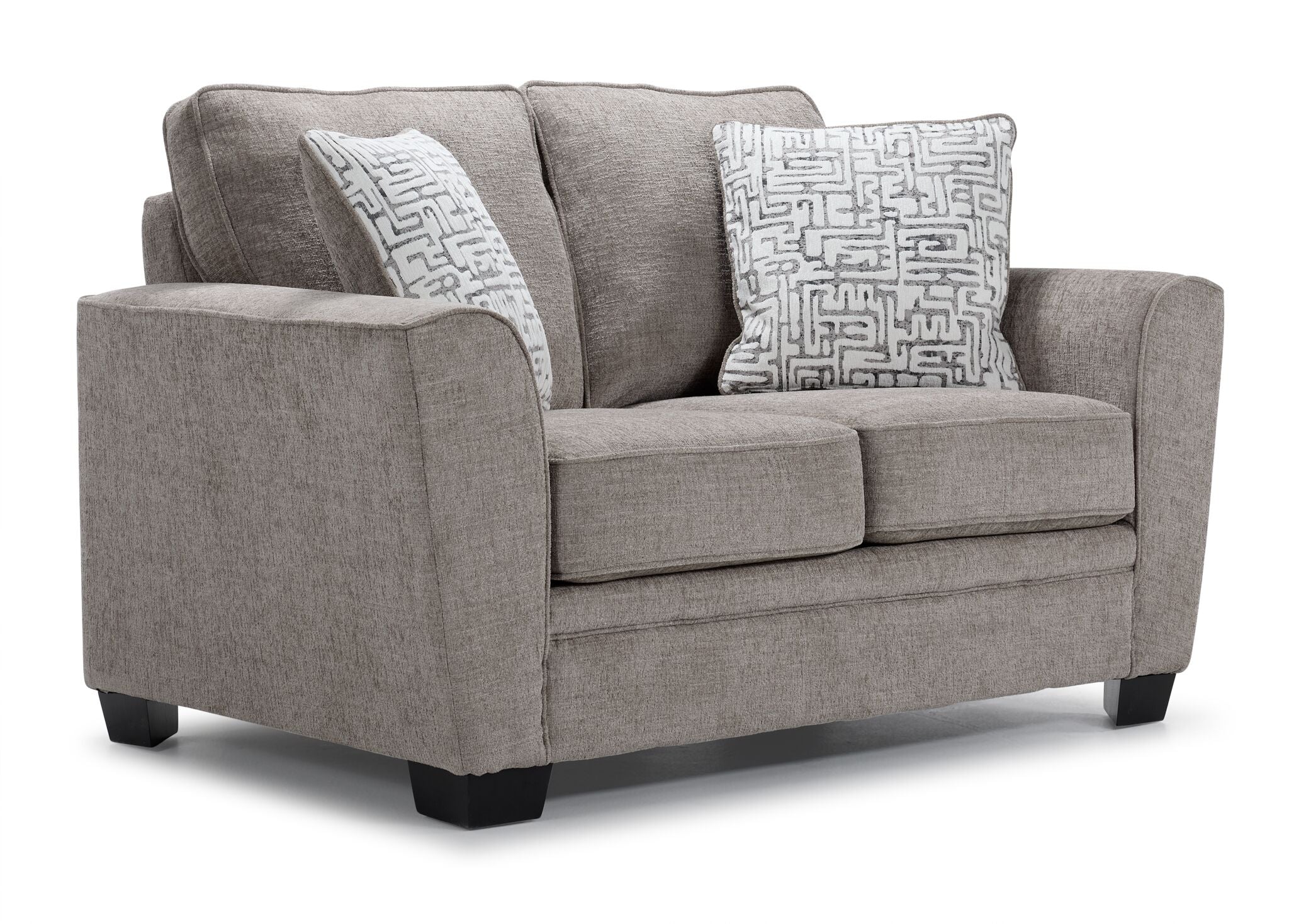 Tilley Sofa, Loveseat and Chair Set - Taupe - Image 3