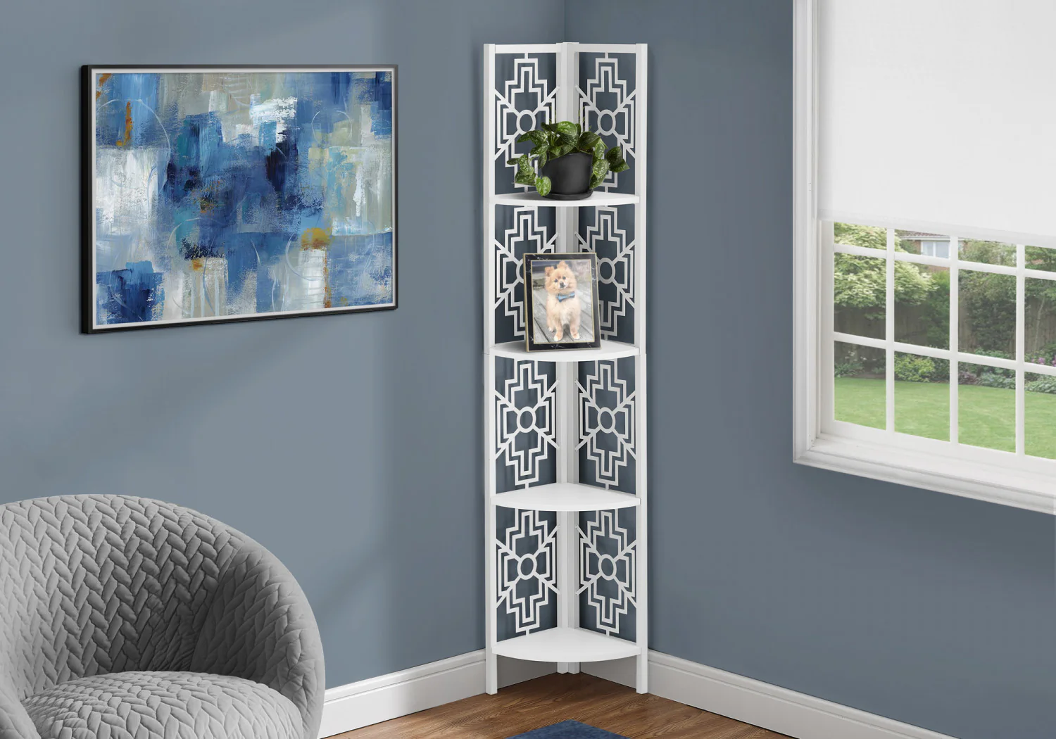 Tindra Bookcase - White - Image 12