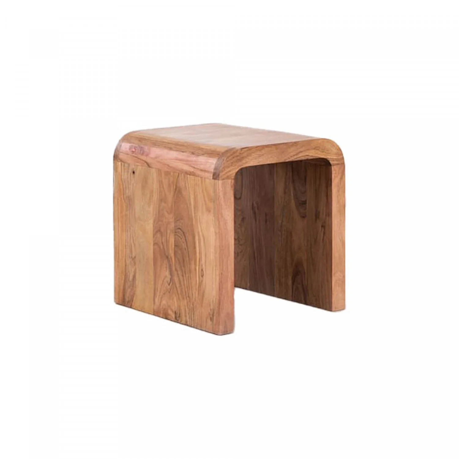 Torgin Curve Side Table - Brown