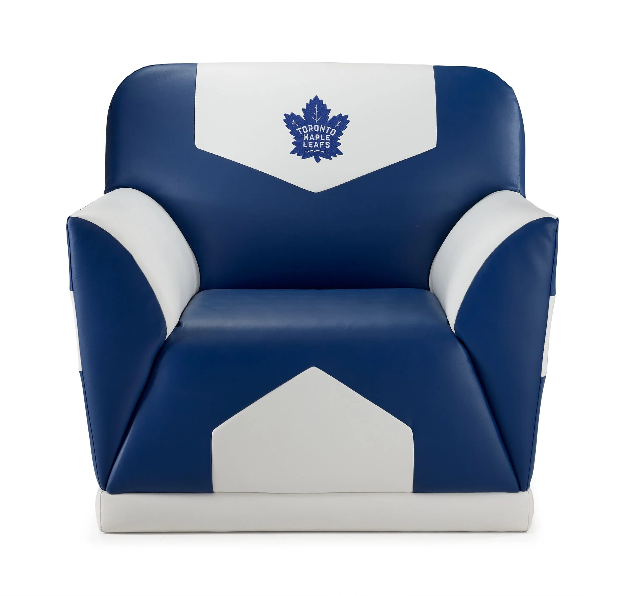 Toronto Maple Leafs Chair - Blue and White - Image 2