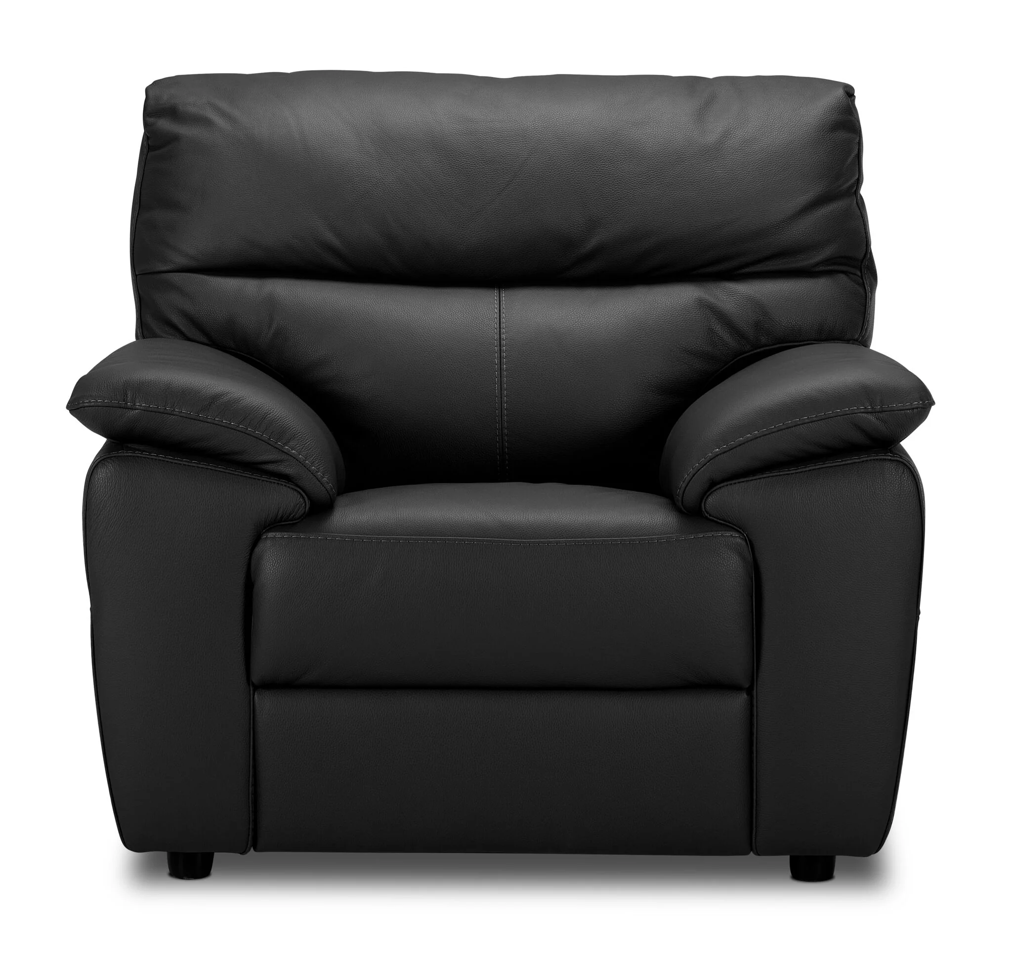 Toscana Leather Chair - Black - Image 2