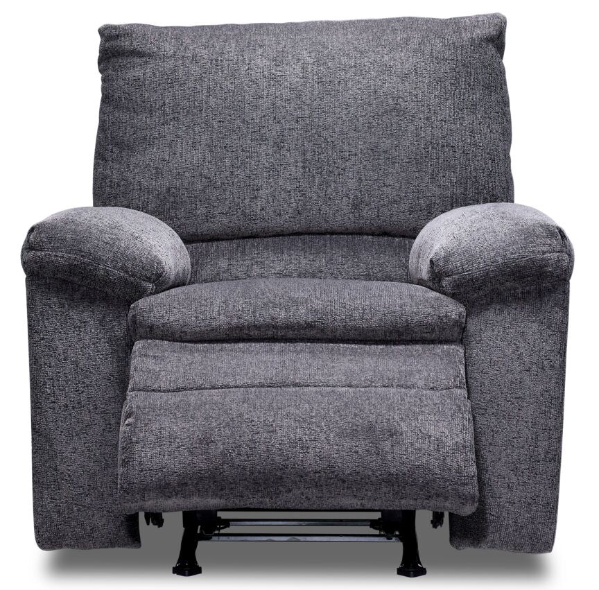 Tosh Rocker Recliner - Pewter - Image 3