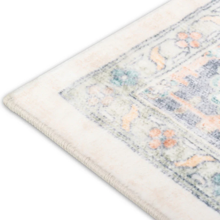 Touch Contemporary Rug - 6' x 9' - Multi-Colour - Image 3
