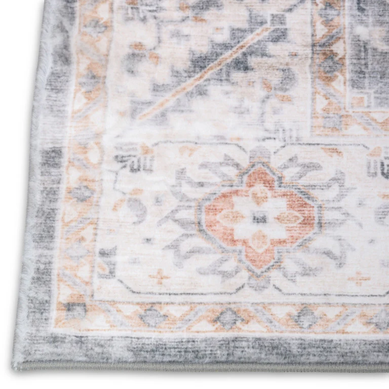 Touch Medallion Rug - 6' x 9' - Multi-Colour - Image 4