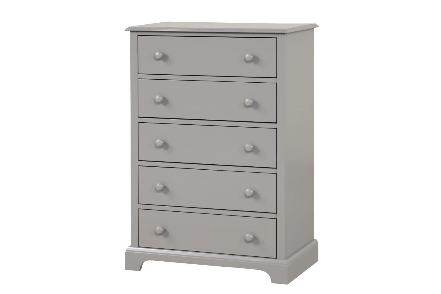 Trudy 5-Piece Twin Captain Bedroom Package with Trundle - Grey - Image 6