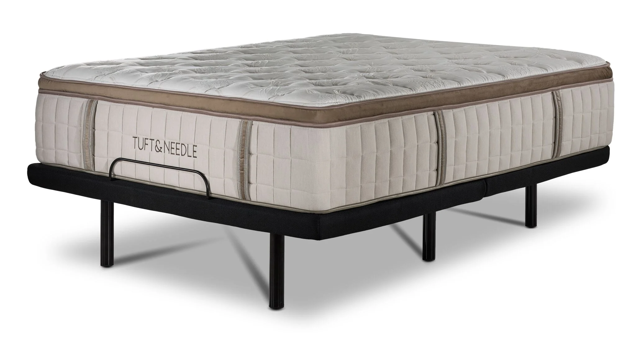 Tuft & Needle Euro Top Medium Full Mattress and L2 Motion Pro Adjustable Base - Image 2