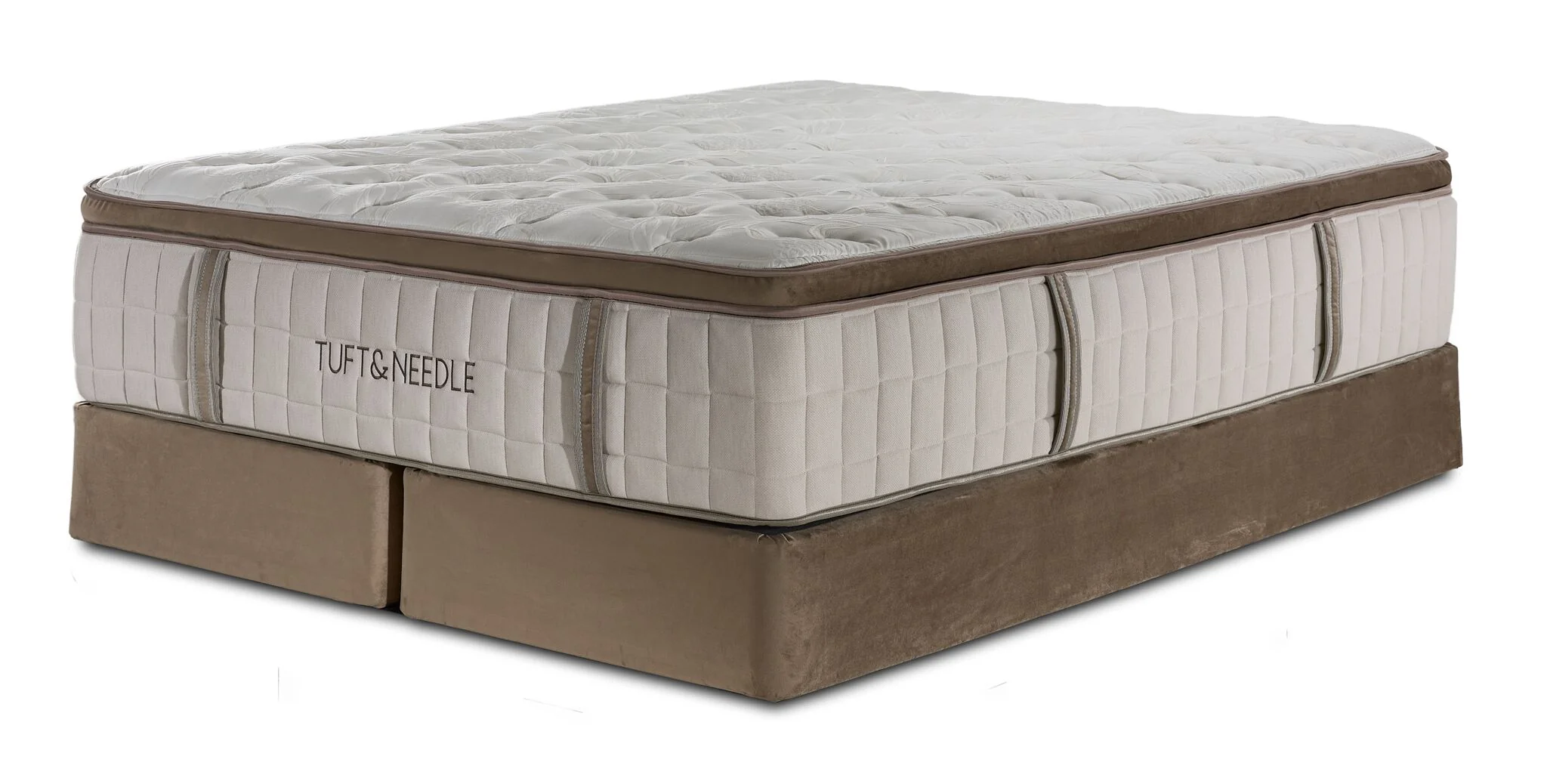 Tuft & Needle Stitch Super Pillow Top Plush Queen Mattress and Split Boxspring Set