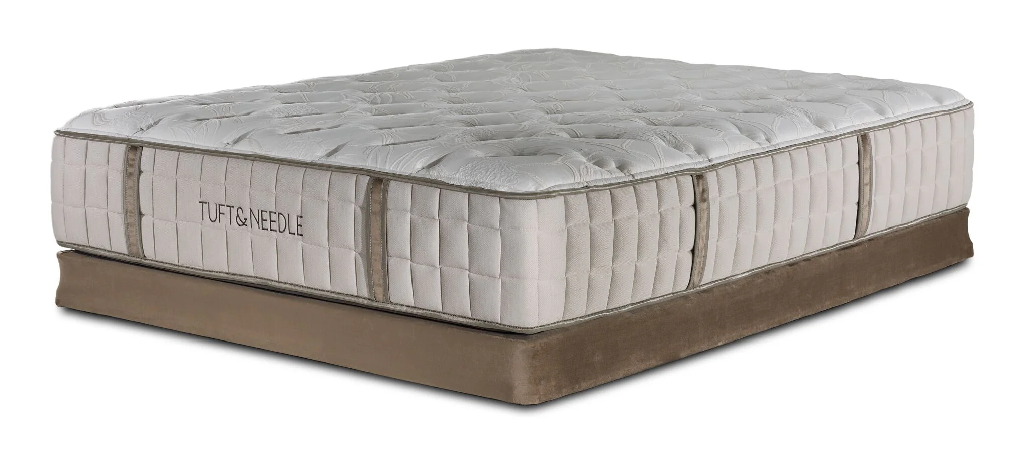 Tuft & Needle Toile Tight Top Firm Full Mattress and Low Profile Boxspring Set