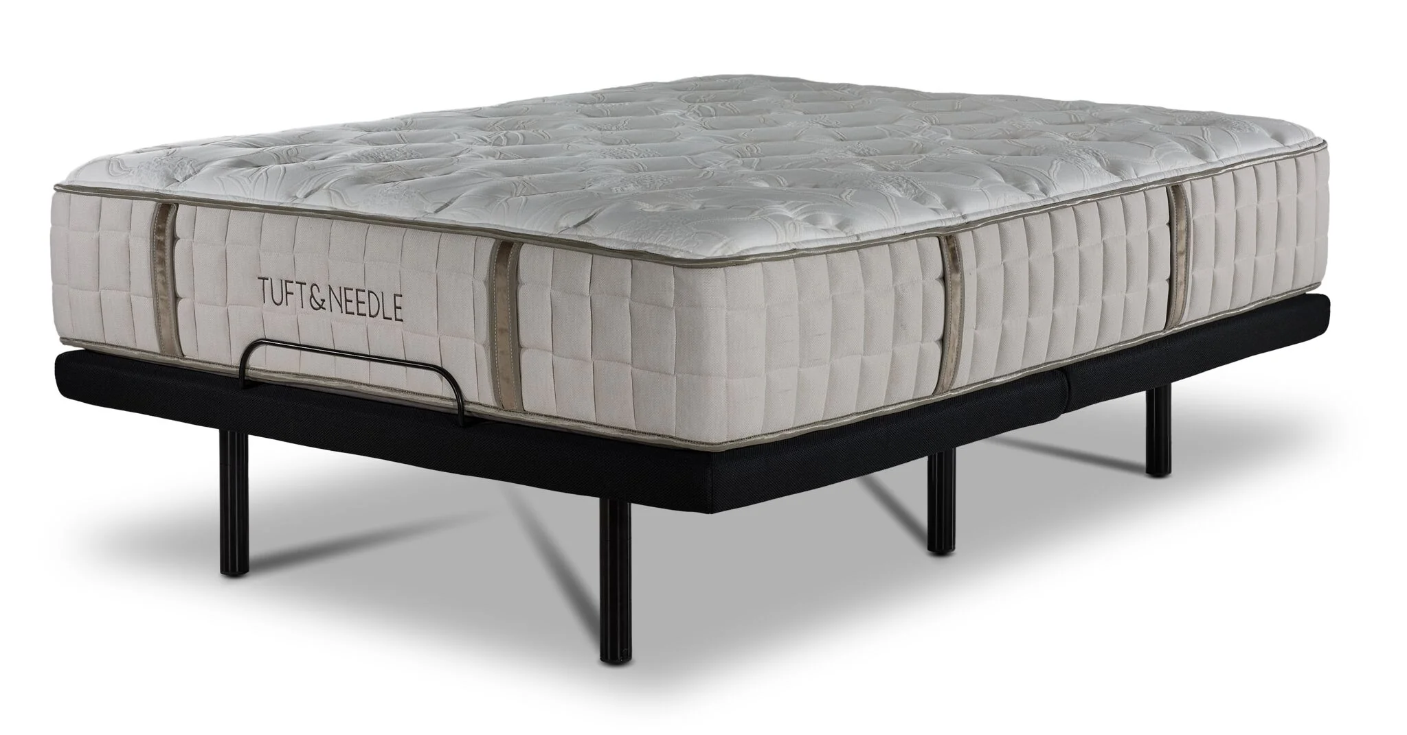 Tuft & Needle Toile Tight Top Firm Queen Mattress and L2 Motion Pro Adjustable Base - Image 2
