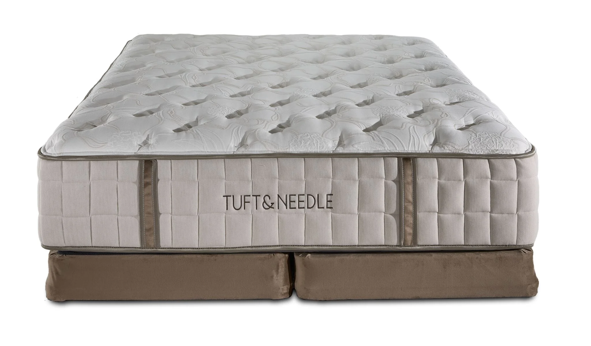 Tuft & Needle Toile Tight Top Firm Queen Mattress and Low Profile Split Boxspring Set - Image 2