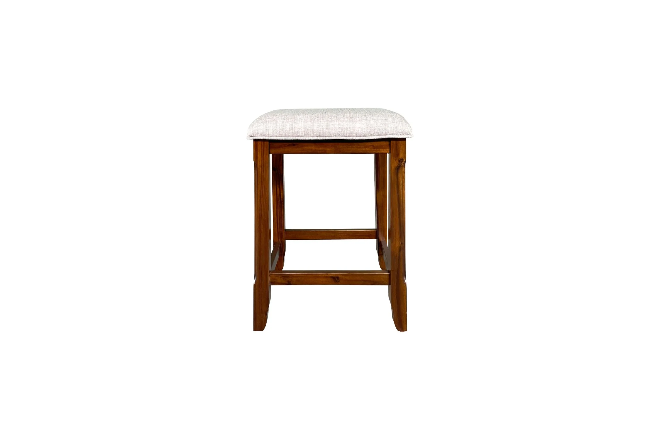 Turner 4-Piece Sofa Table with Stools - Walnut - Image 4