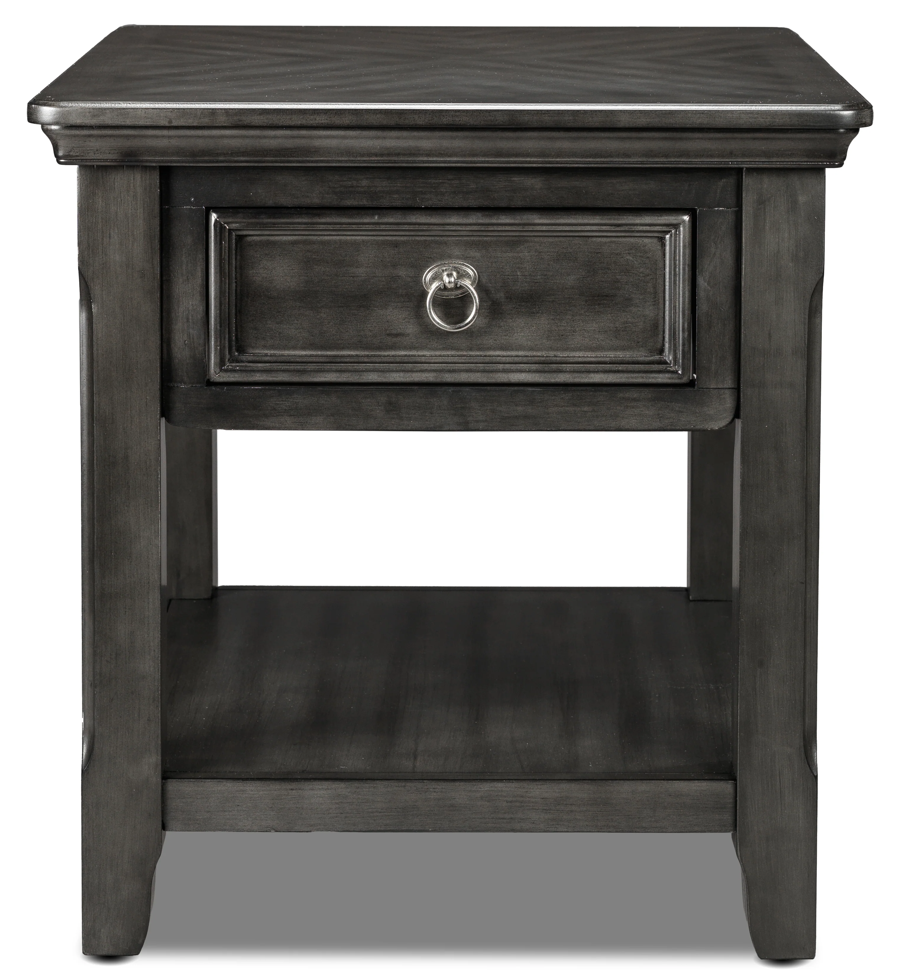 Turner 26" End Table - Grey - Image 3