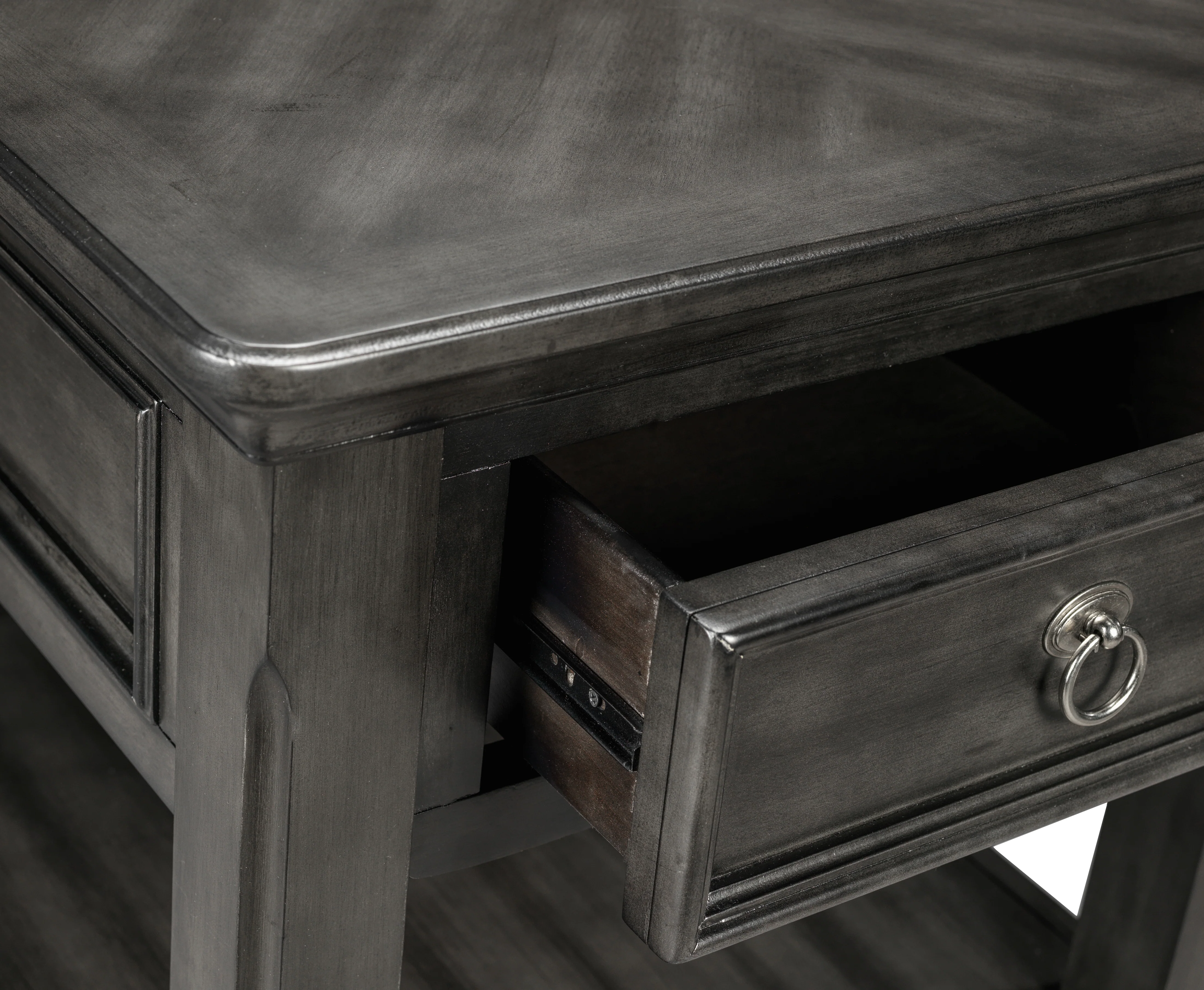 Turner 26" End Table - Grey - Image 4