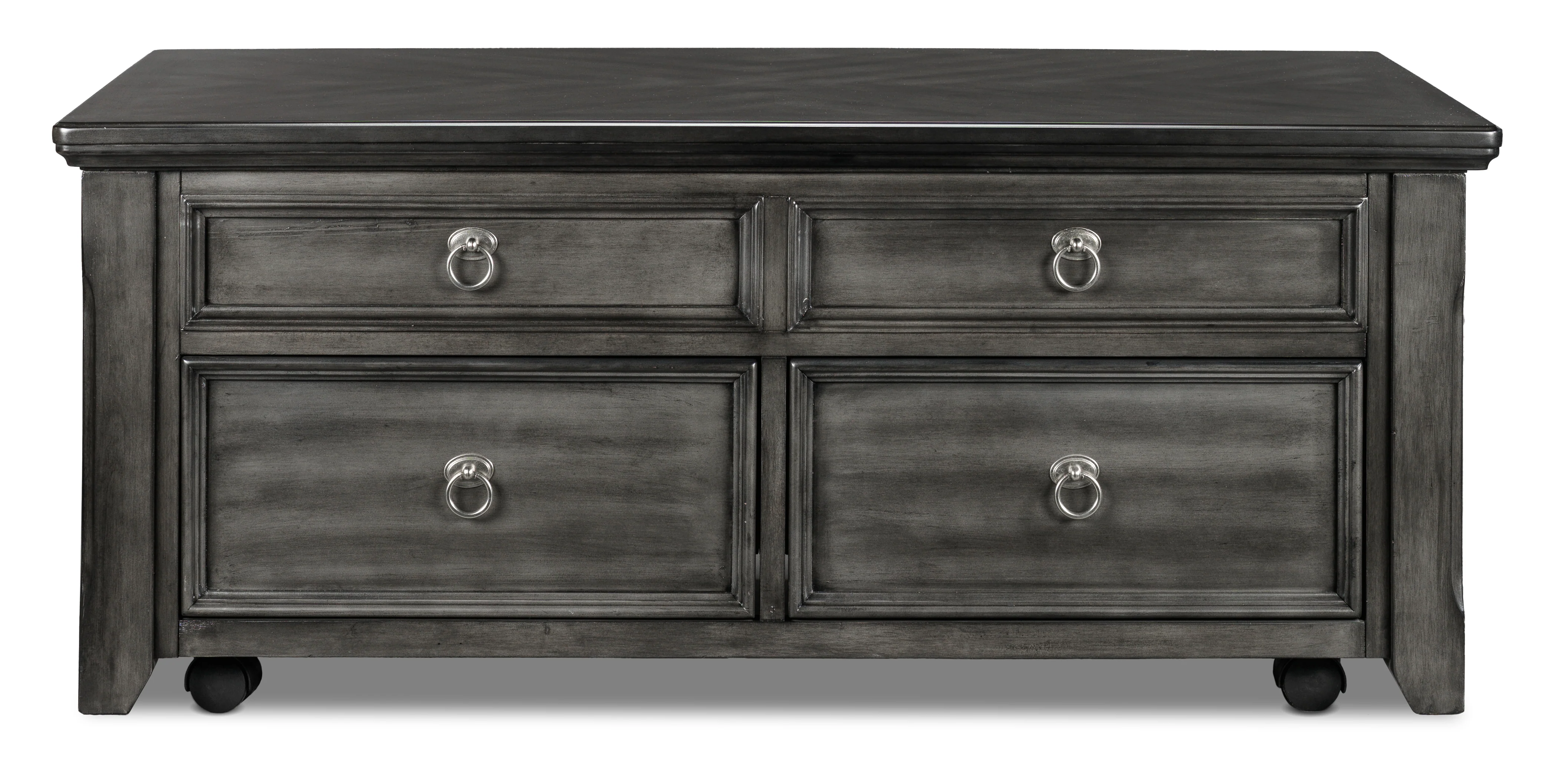 Turner 46" Lift-Top Coffee Table - Grey - Image 2