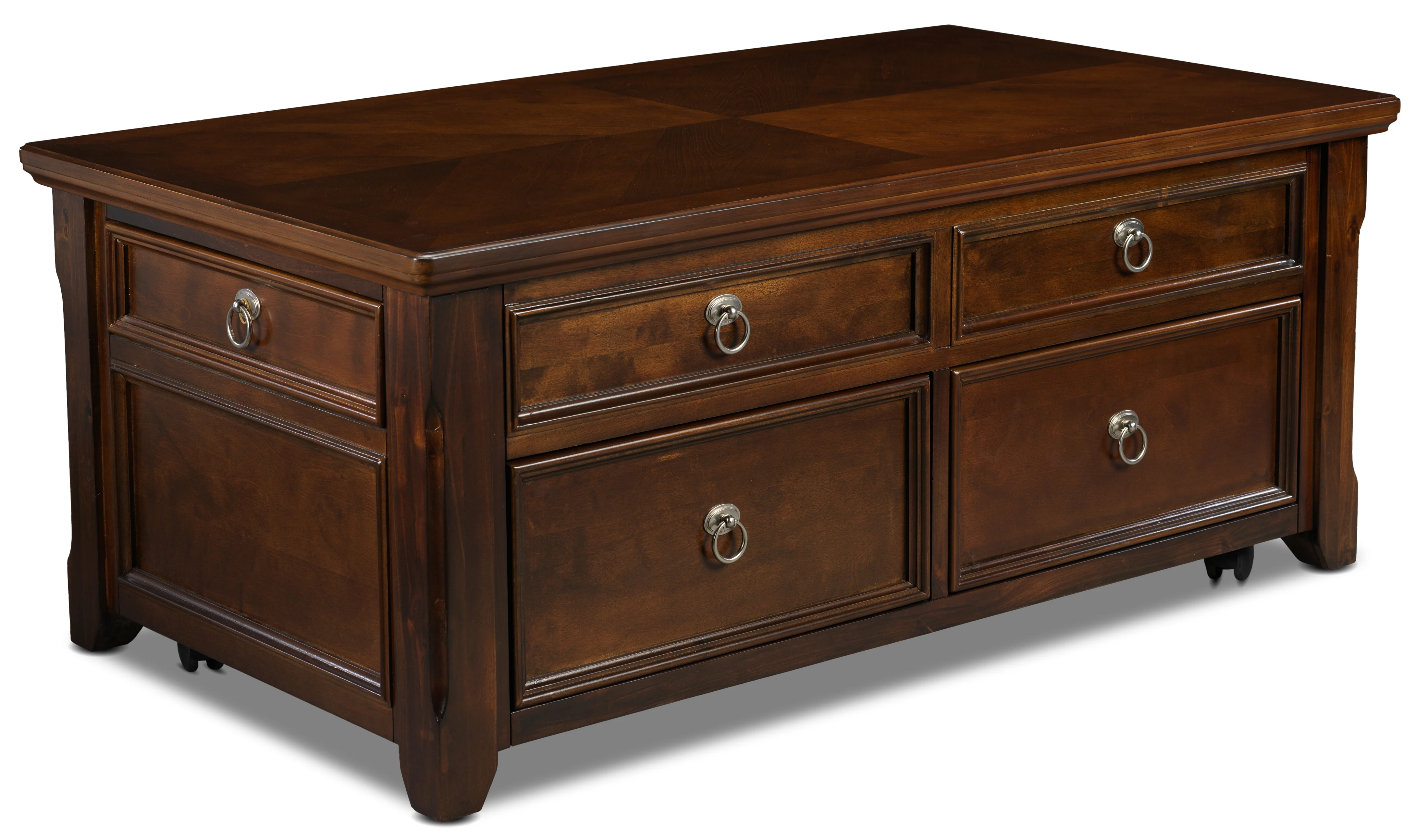 Turner 46" Lift-Top Coffee Table - Walnut