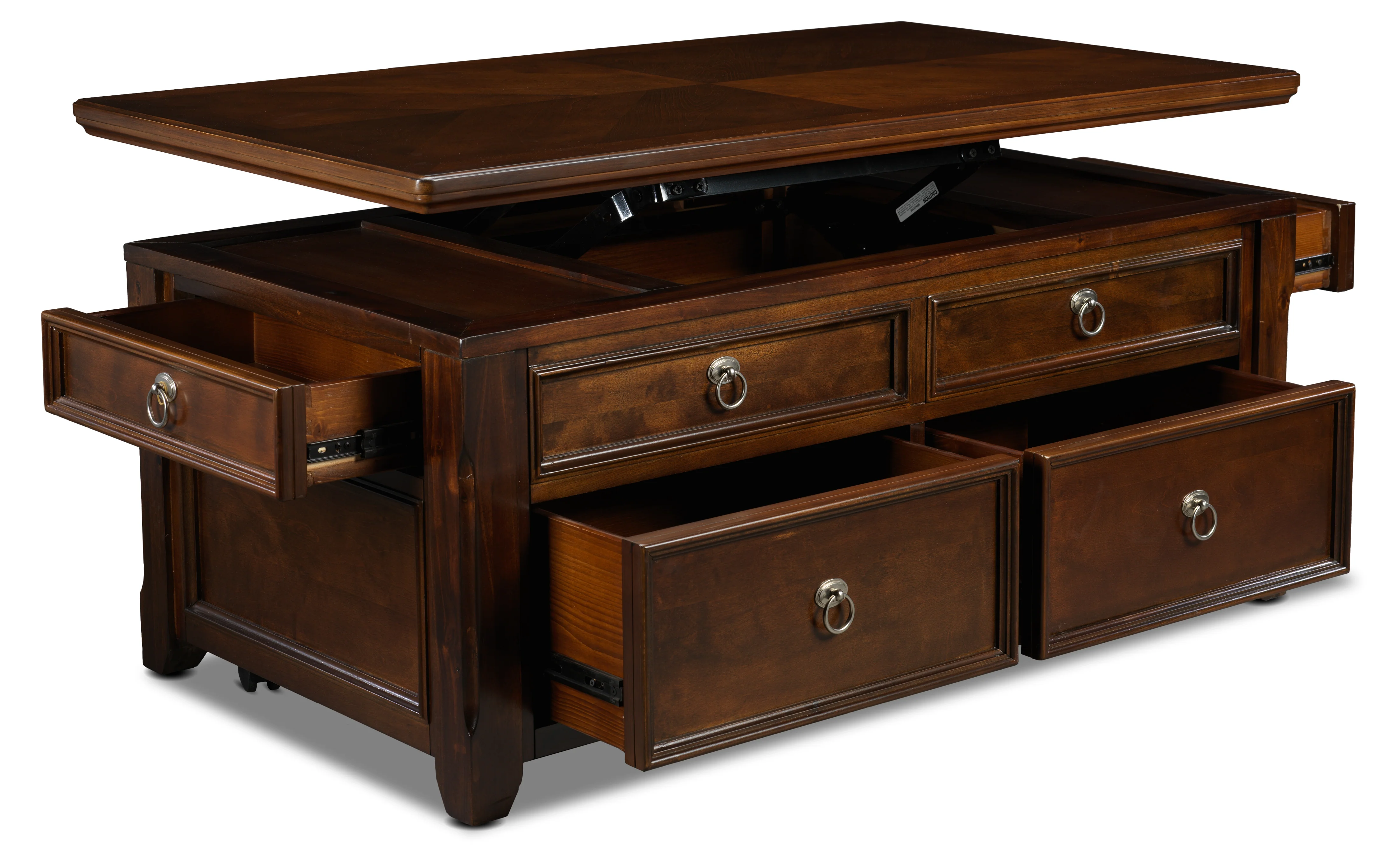 Turner 46" Lift-Top Coffee Table - Walnut - Image 2