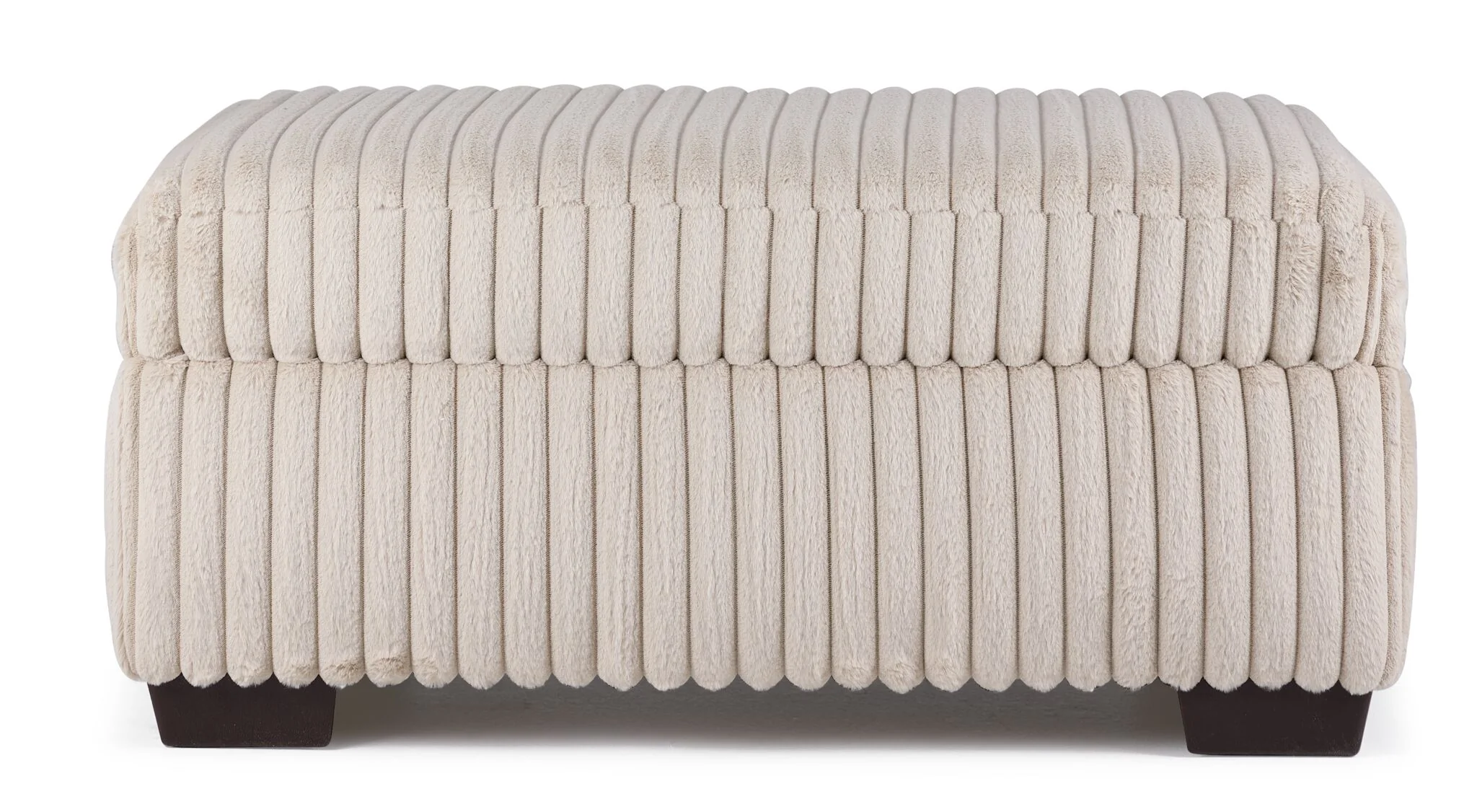 Tuscan Storage Ottoman - Grey - Image 3