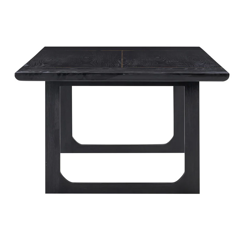 Udine Dining Table - Black - Image 4