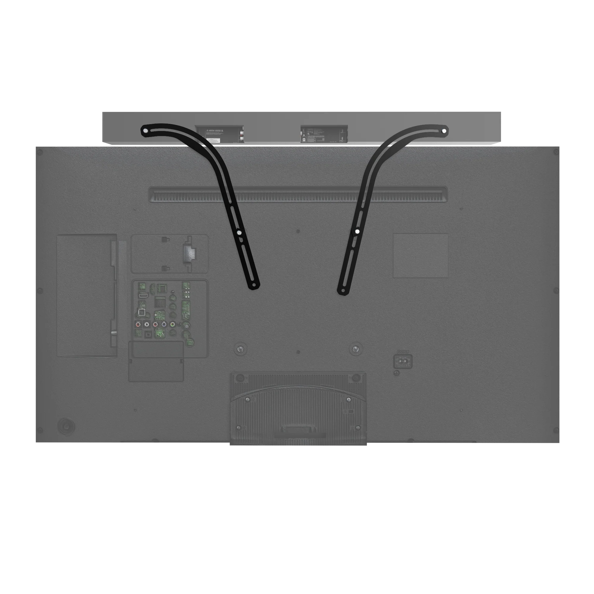 Universal Sound Bar Mount, Compatible With VESA Compliant TVs and Mounts - SB100 - Image 3