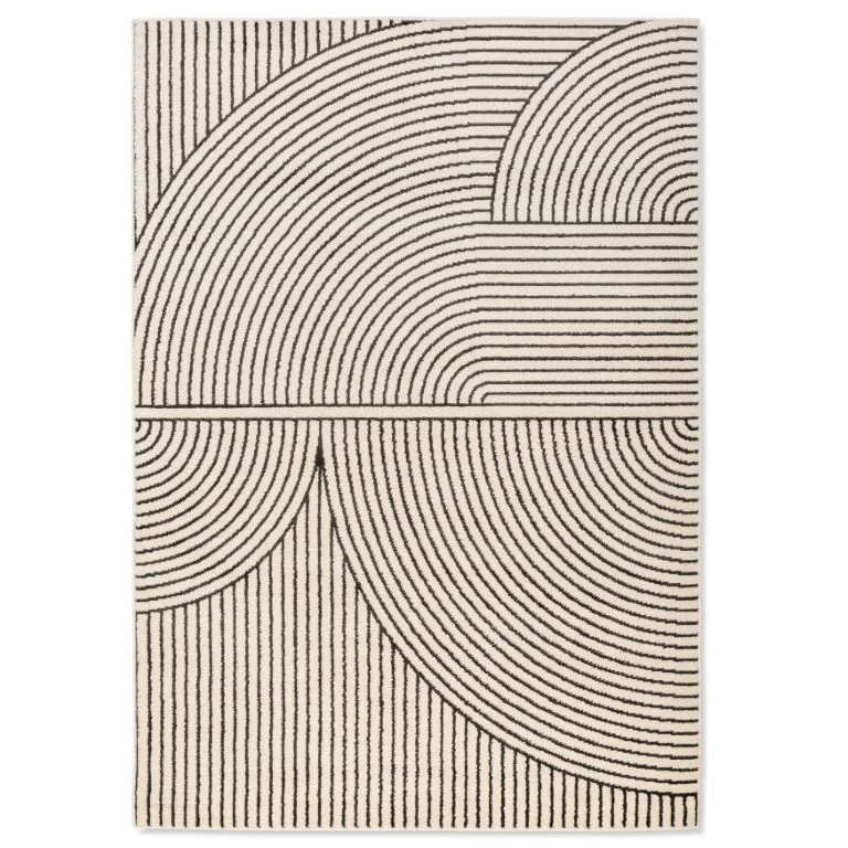 Urbane Arches Rug - 3' x 5' - Black