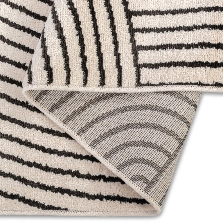 Urbane Arches Rug - 6' x 9' - Black - Image 2