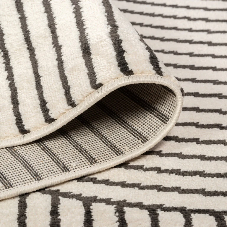Urbane Arches Rug - 6' x 9' - Black - Image 5