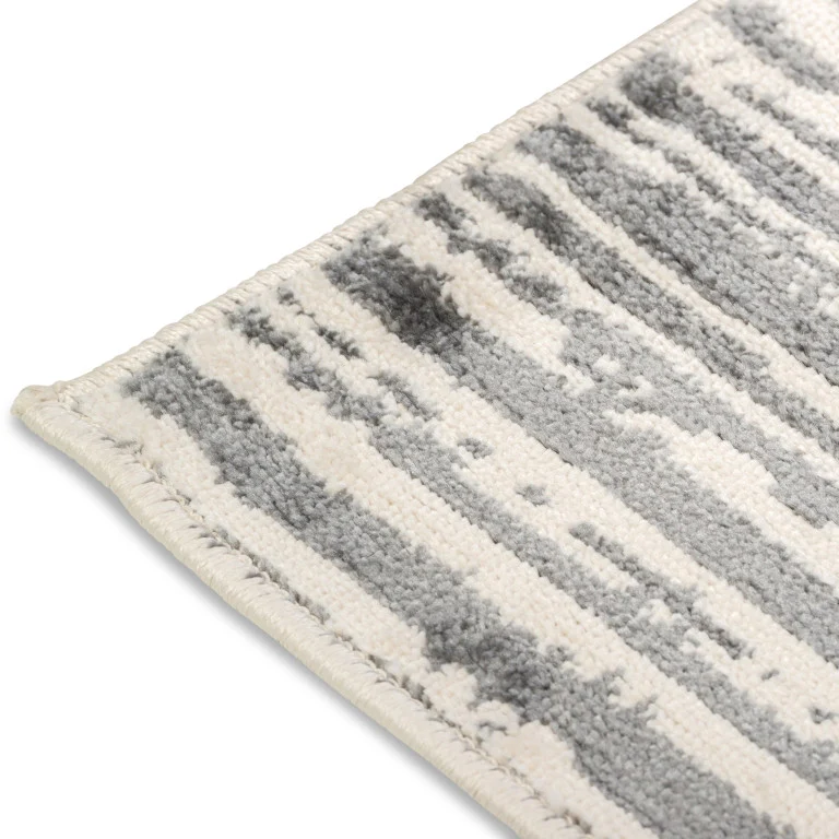 Urbane Stripes Rug - 5' x 8' - Grey - Image 3