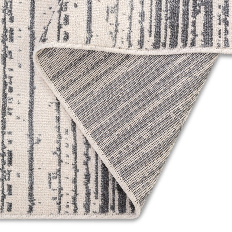 Urbane Stripes Rug - 6' x 9' - Grey - Image 2