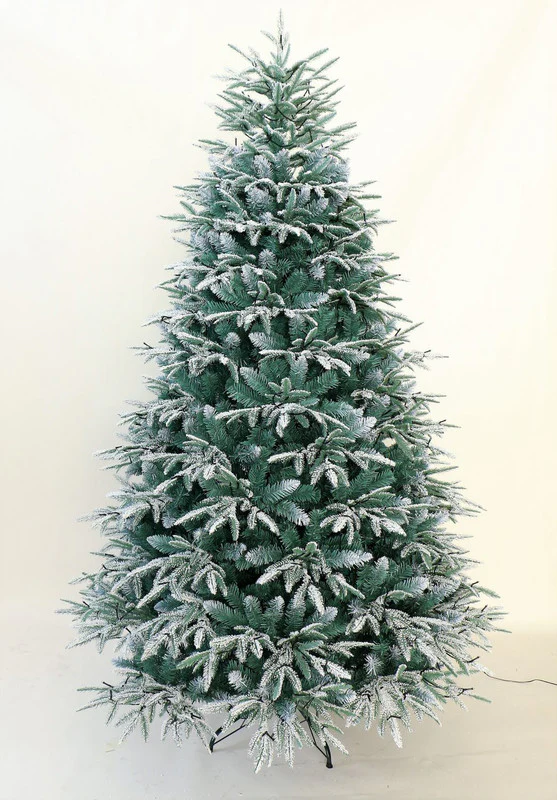 Utrecht 4 Ft Frosted Colorado ICY-Blue Pine Christmas Tree Pre-lit with LED Lights - Warm White - Image 2