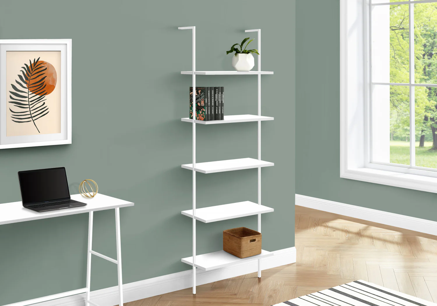 Vale Bookcase - White - Image 2