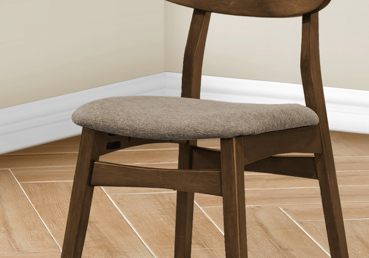 Valencia Dining Chair - Walnut - Set Of Two - Image 4