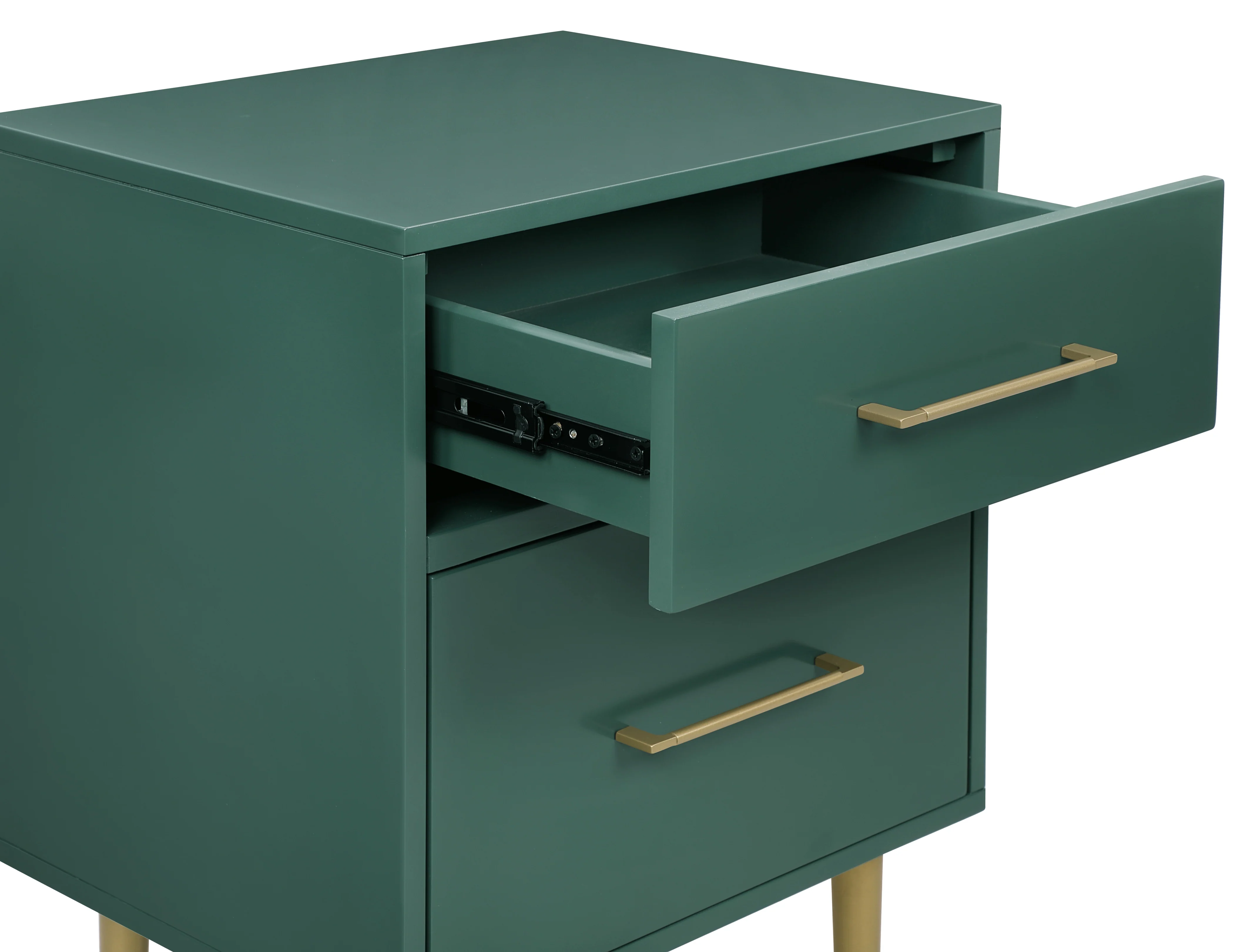 Valerie Glam Night Table - Green - Image 4