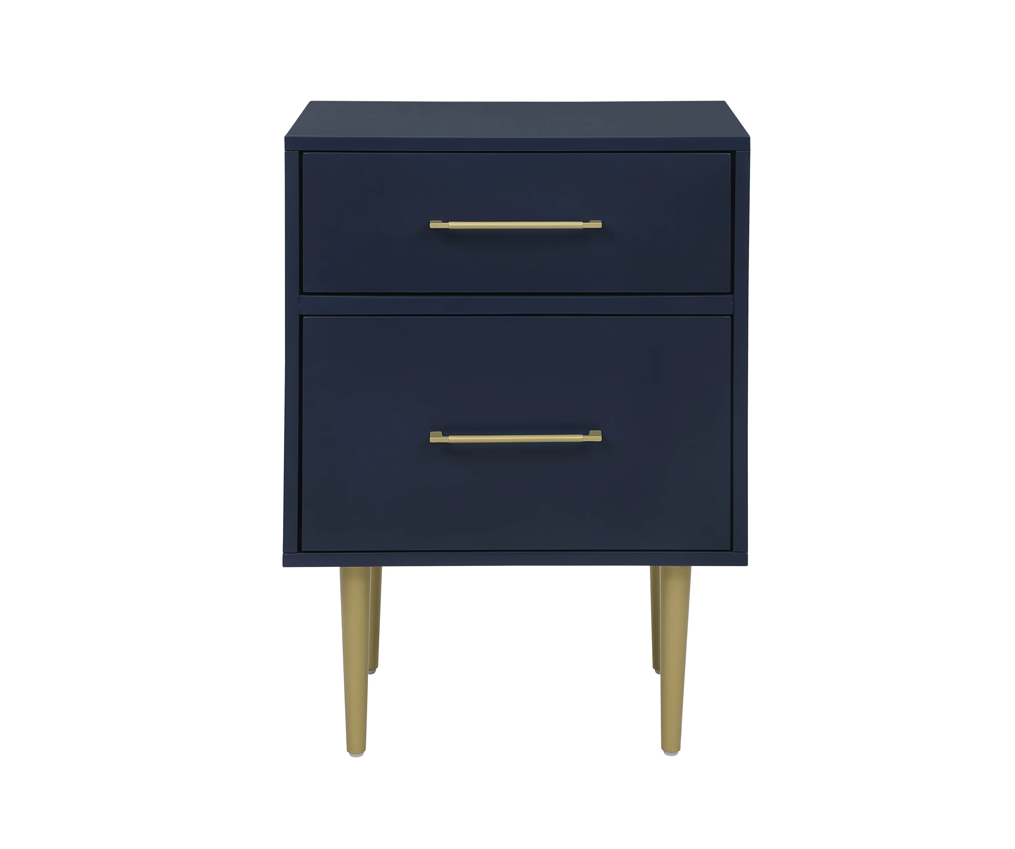 Valerie Glam Night Table - Navy - Image 3